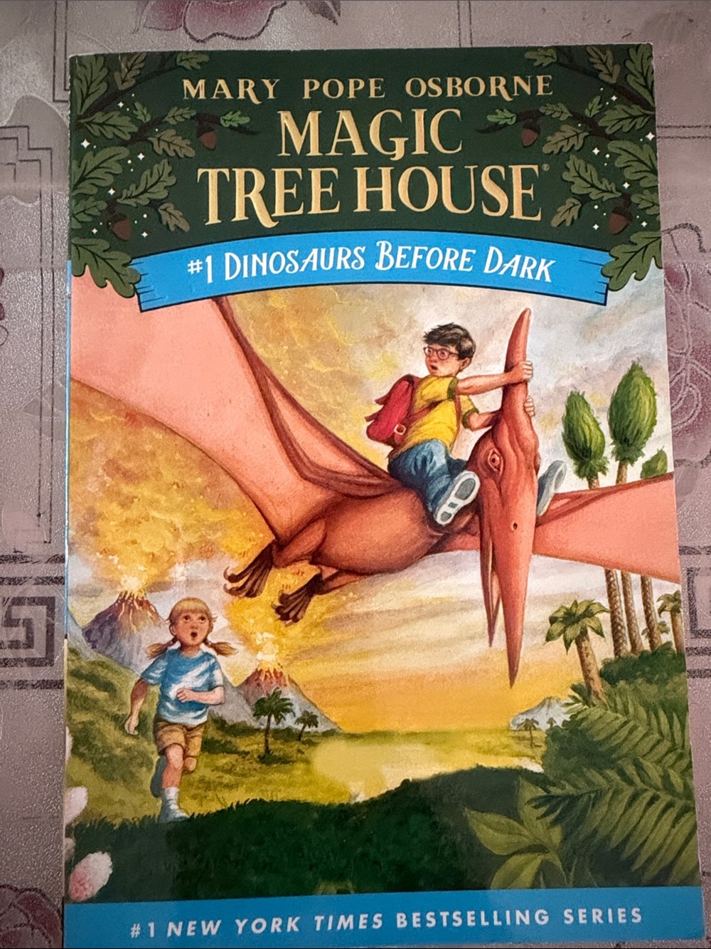 4 Books Of Magic Tree House #1,#2,#3,#4 Series Book Kids Book 6-9 Yrs Old!